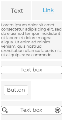 Drag and drop text component