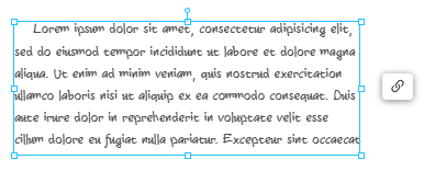 Select the text component